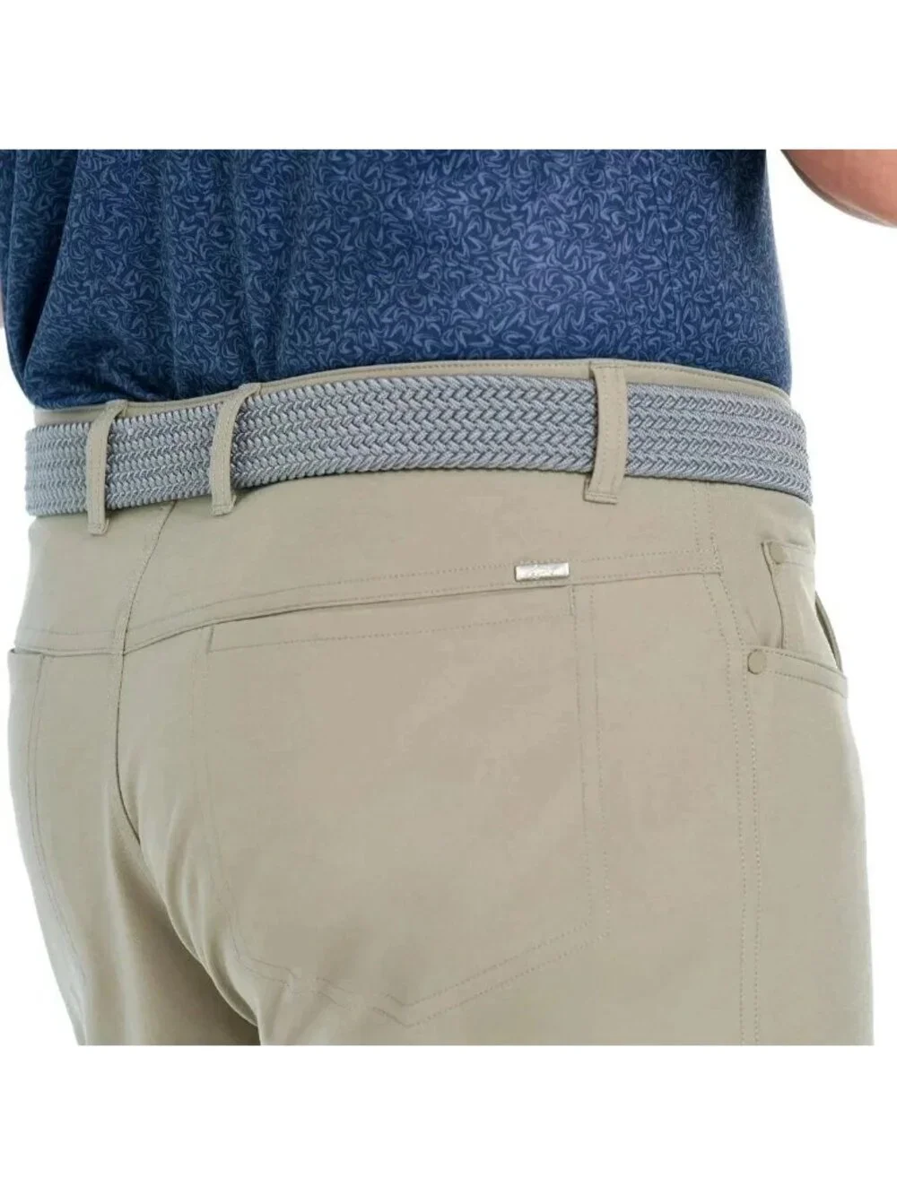 Greg Norman Men's 30x29 Olive Stretch Straight Fit Golf Pants  N1443